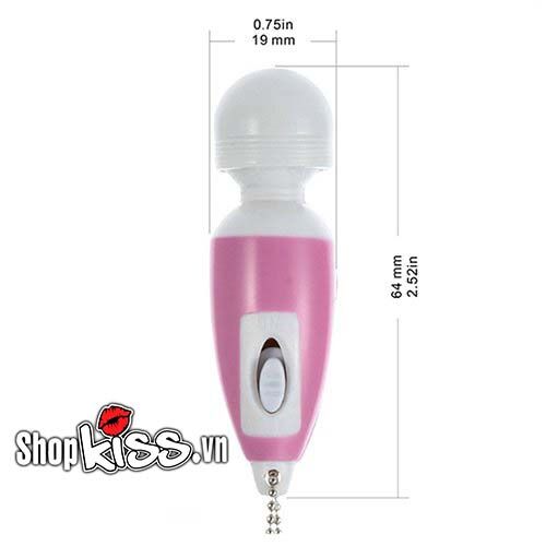 Chày Rung Massage Mini Siêu Đẹp Làm Móc Khóa Quà Tặng Độc Đáo