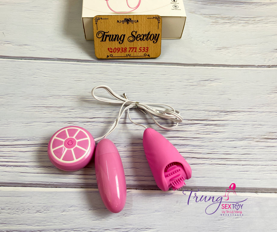 Trứng Rung Dibe Lưỡi Xoay Cao Cấp Tăng Khoái Cảm Nhanh