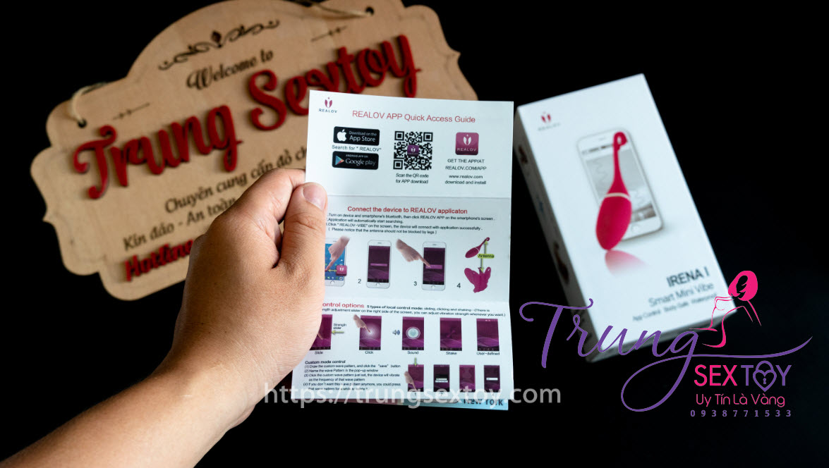 Trứng Rung IRENA Smart Mini Vibe Đa Chức Năng Hấp Dẫn Mua Ngay