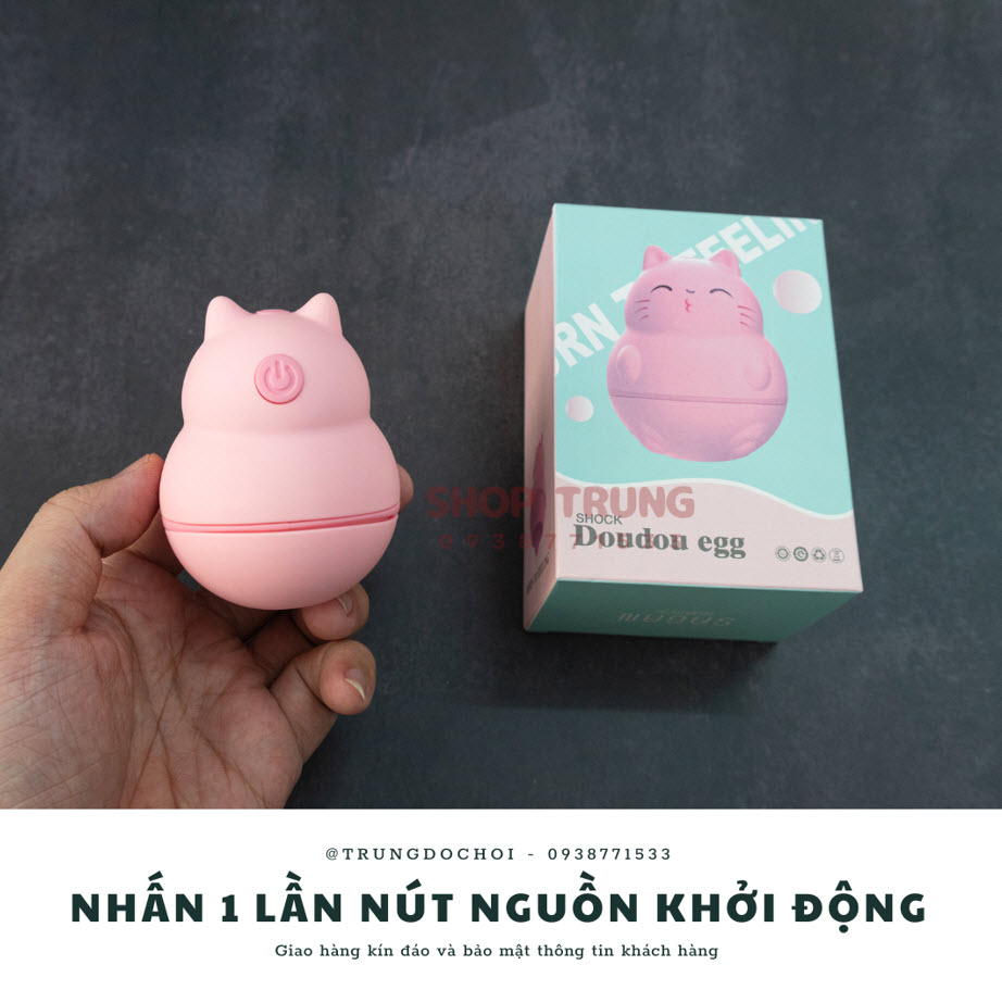 Lưỡi rung mini bé mèo siêu kích thích 10 chế độ cực đỉnh