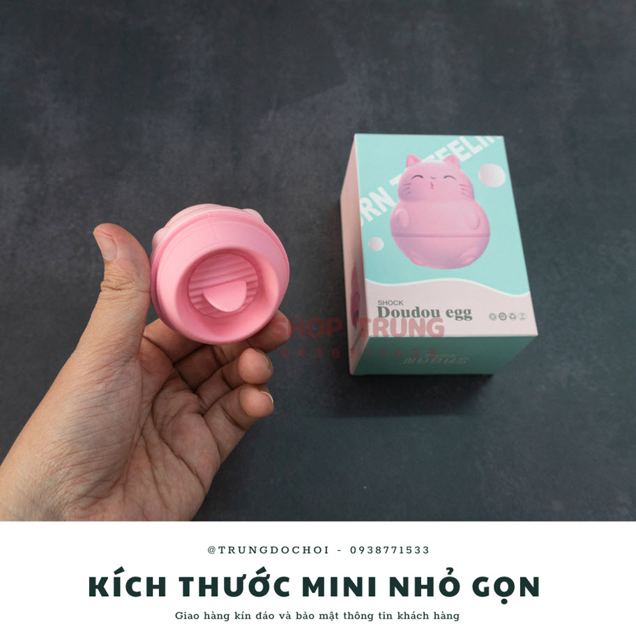 Lưỡi rung mini bé mèo siêu kích thích 10 chế độ cực đỉnh