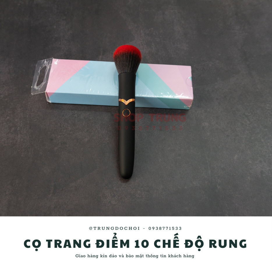 Cọ Rung 10 Chế Độ Đa Năng - Đồ Chơi Người Lớn Nữ Siêu Phê