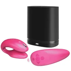 Trứng rung chữ C điều khiển từ xa We-Vibe Chorus an toàn 