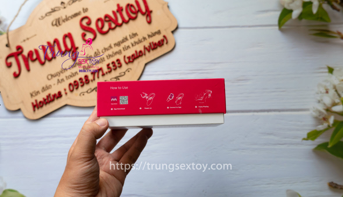 Trứng Rung Flamingo Magic Motion Cao Cấp Điều Khiển App Tiện Lợi