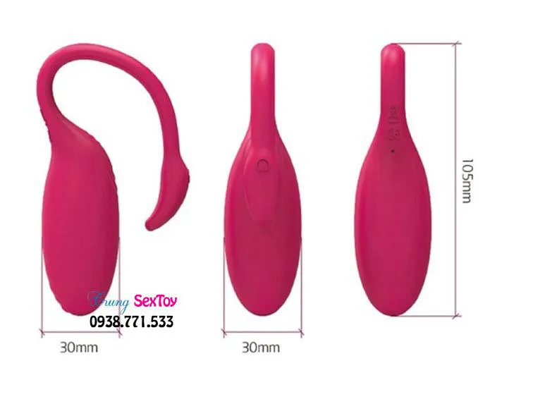 Trứng rung Flamingo Magic Motion Điều khiển điện thoại Chính hãng