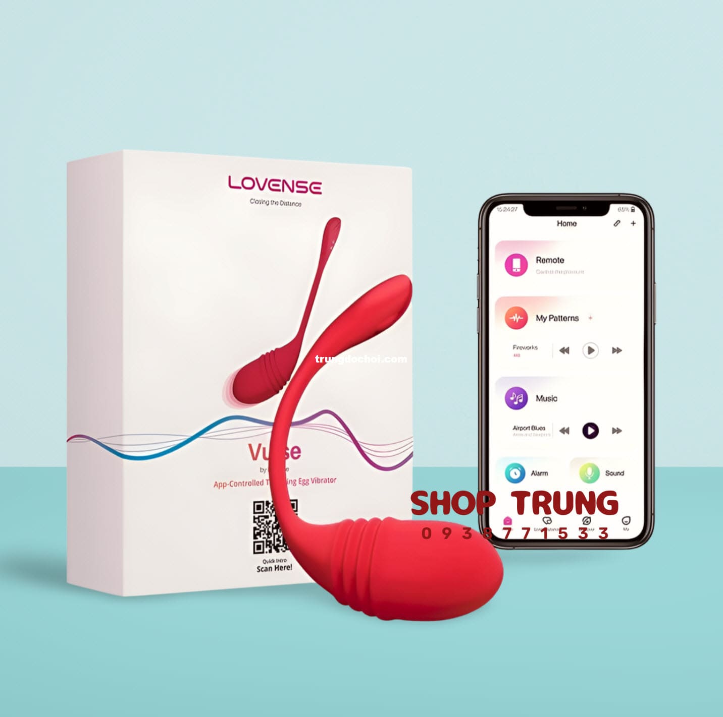 Trứng Rung Lovense Vulse - Khám Phá Cảm Giác Mạnh Mẽ, Quyến Rũ