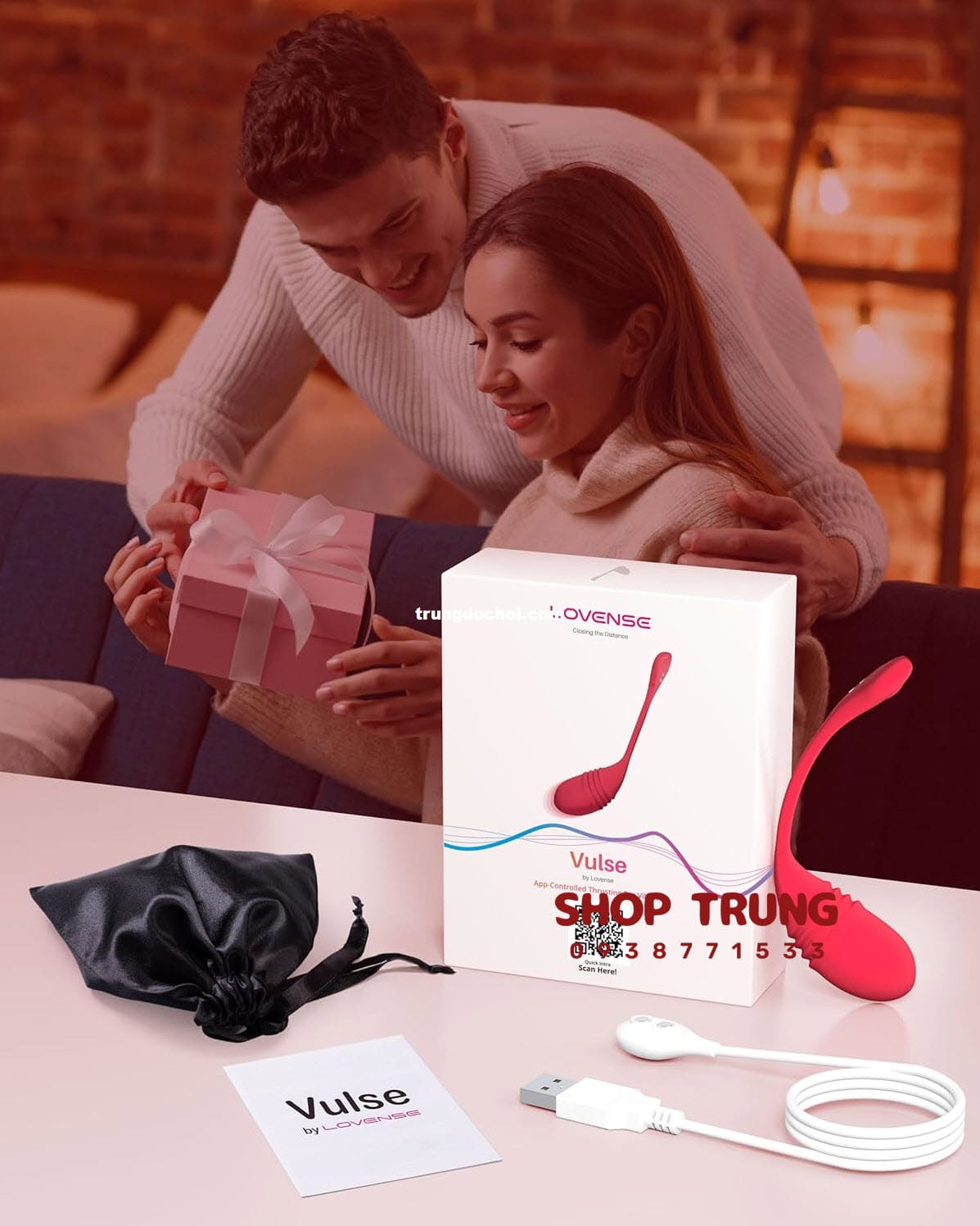 Trứng Rung Lovense Vulse - Khám Phá Cảm Giác Mạnh Mẽ, Quyến Rũ