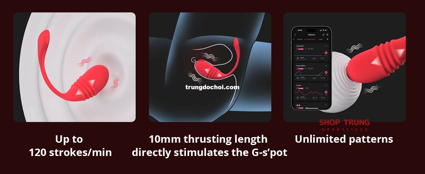 Trứng Rung Lovense Vulse - Khám Phá Cảm Giác Mạnh Mẽ, Quyến Rũ