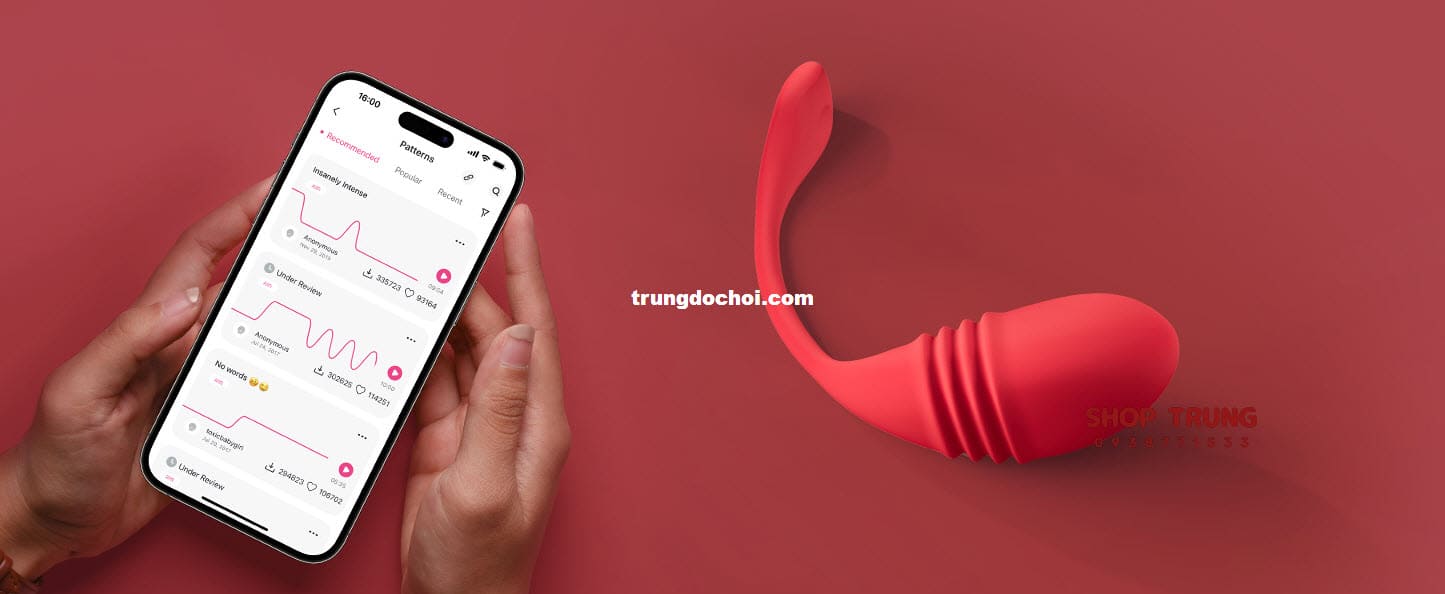 Trứng Rung Lovense Vulse - Khám Phá Cảm Giác Mạnh Mẽ, Quyến Rũ