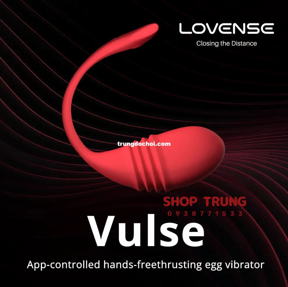 Trứng Rung Lovense Vulse - Khám Phá Cảm Giác Mạnh Mẽ, Quyến Rũ