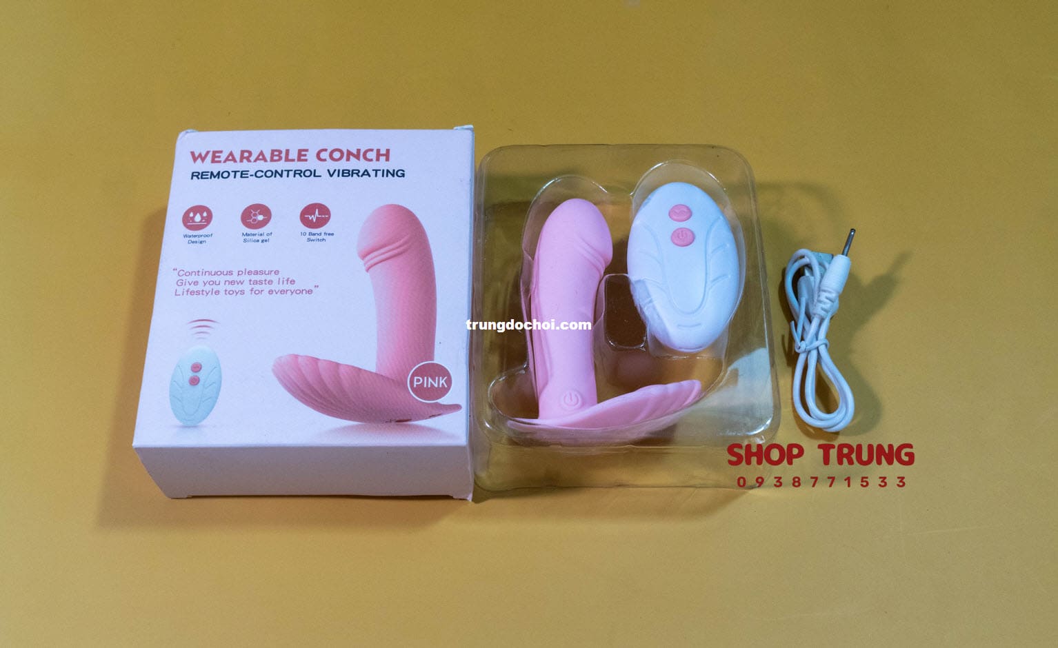 Trứng Rung Tình Yêu Mini 2024 điều khiển không dây, siêu kích thích