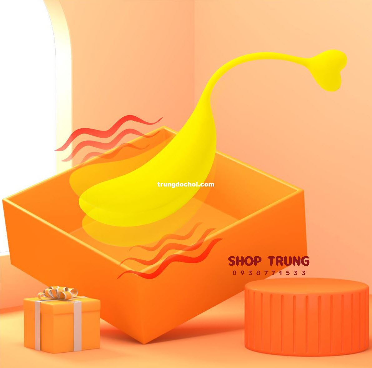 Trứng Rung Điều Khiển Từ Xa Thiết Kế Độc Đáo Cảm Giác Mạnh