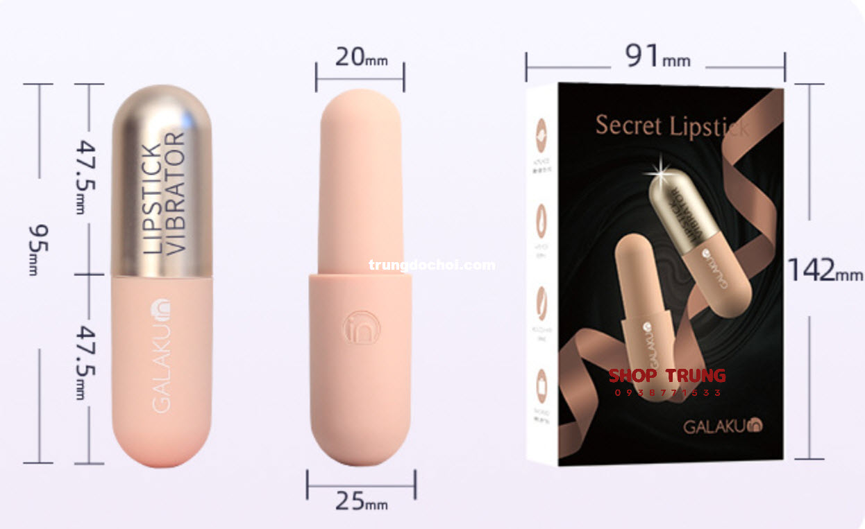 Trứng Rung Galaku Mini App 10 Chế Độ Rung Kích Thích Mua Ngay