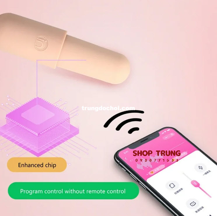 Trứng Rung Galaku Mini App 10 Chế Độ Rung Kích Thích Mua Ngay