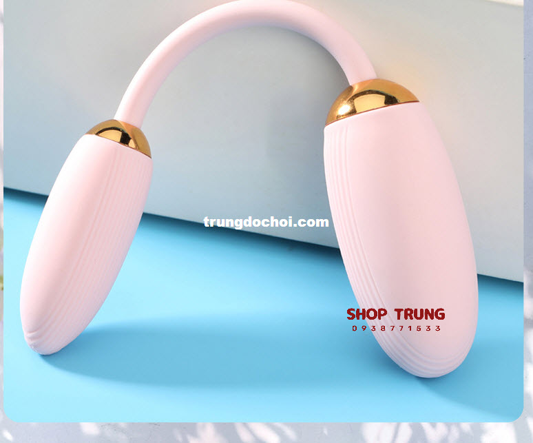 Trứng Rung Điều Khiển Từ Xa 10 Chế Độ Silicon Mềm An Toàn Kích Thích
