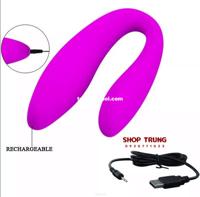 Trứng Rung Letitia Chữ C 12 Chế Độ Siêu Mạnh Hàng Chính Hãng