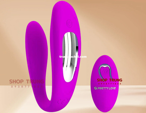 Trứng Rung Letitia Chữ C 12 Chế Độ Siêu Mạnh Hàng Chính Hãng