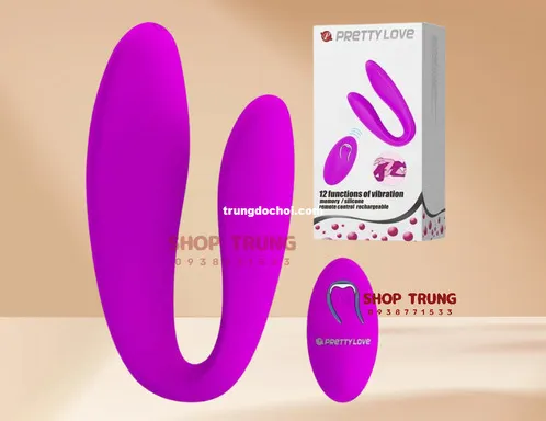 Trứng Rung Letitia Chữ C 12 Chế Độ Siêu Mạnh Hàng Chính Hãng