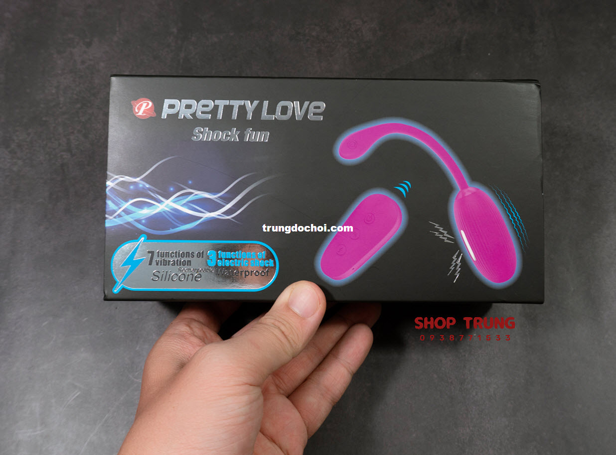 PrettyLove Shock Fun Trứng Rung Tình Yêu Sốc Điện Hấp Dẫn Mua Ngay