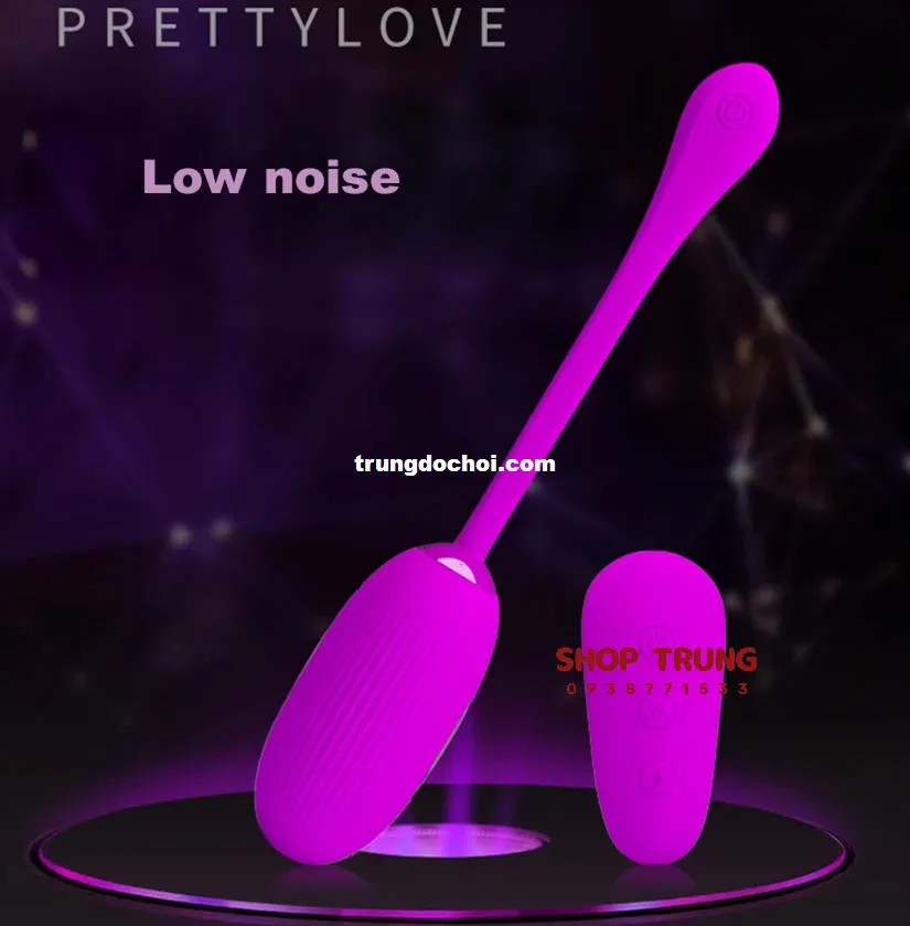 PrettyLove Shock Fun trứng rung sốc điện cực khoái mới lạ thú vị