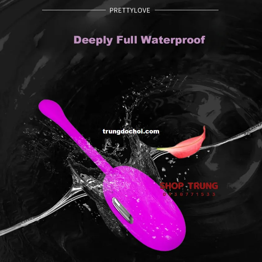 PrettyLove Shock Fun trứng rung sốc điện cực khoái mới lạ thú vị