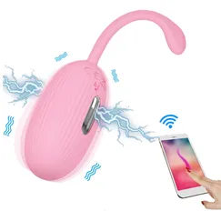Trứng rung Pretty Love Doreen điều khiển từ xa sốc điện 12 chế độ