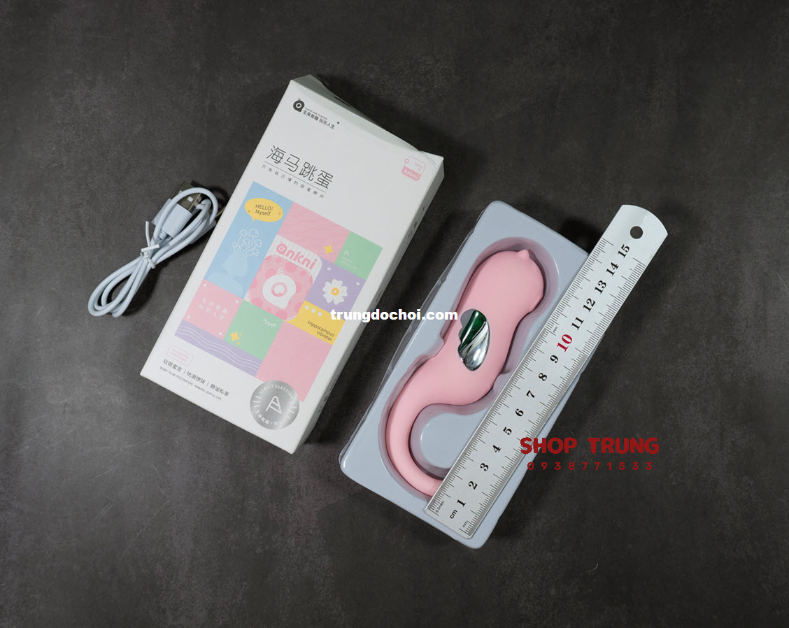 Trứng Rung Ankni 10 Chế Độ Sốc Điện Điều Khiển App Siêu Phê