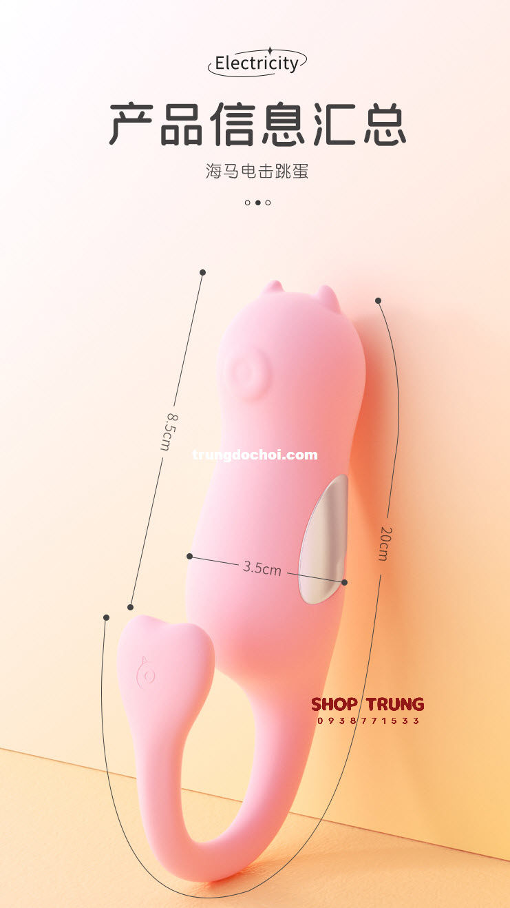 Trứng Rung Ankni 10 Chế Độ Sốc Điện Điều Khiển App Siêu Phê