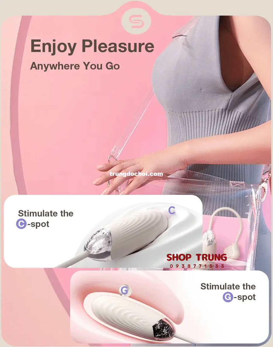 Trứng Rung Svakom Aravinda Điều Khiển Qua Ứng Dụng Cao Cấp