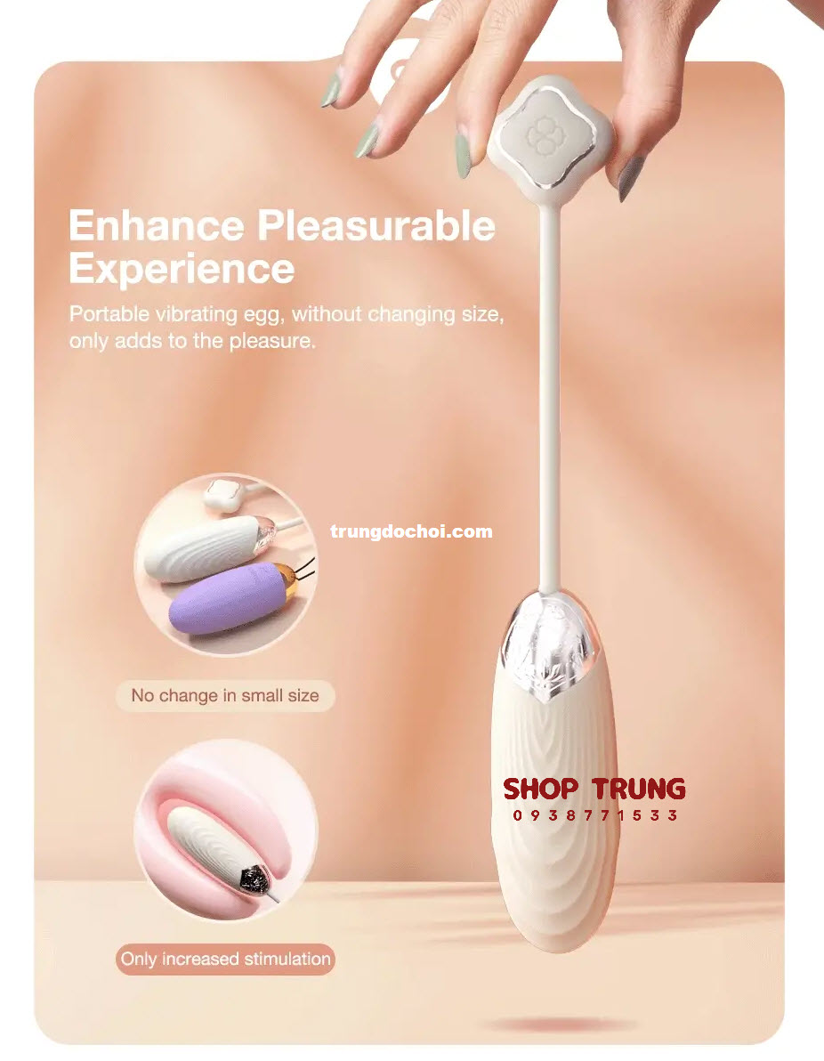 Trứng Rung Svakom Aravinda Điều Khiển Qua Ứng Dụng Cao Cấp