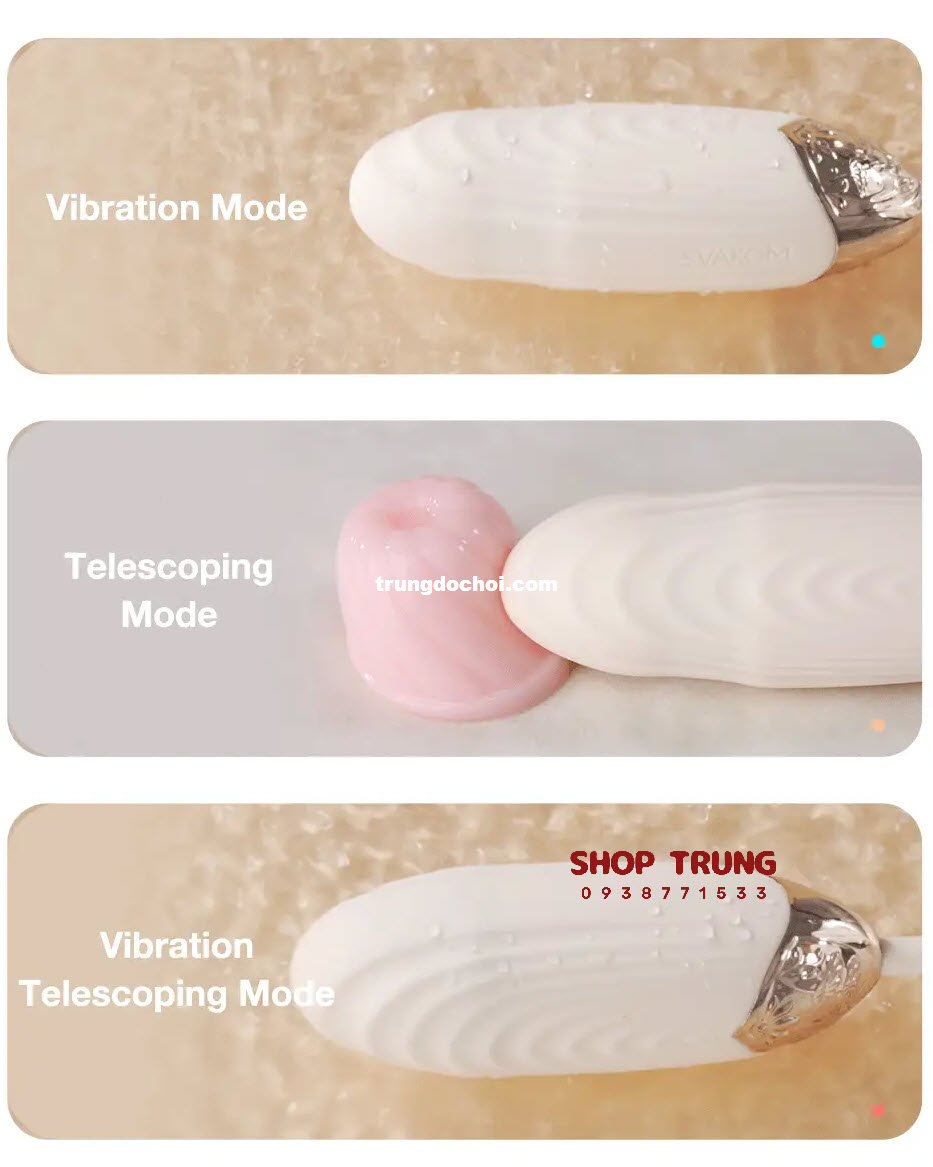 Trứng Rung Svakom Aravinda Điều Khiển Qua Ứng Dụng Cao Cấp