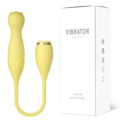 Trứng rung hai đầu hình mèo 10 chế độ silicon ABS rung vỗ siêu phê 