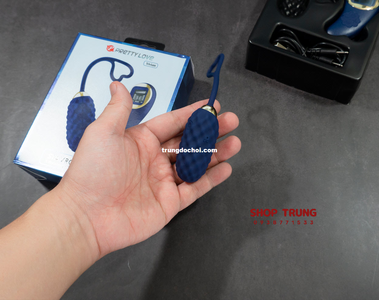 Trứng Rung Vivian 10 Chế Độ Điều Khiển Xa Tăng Khoái Cảm