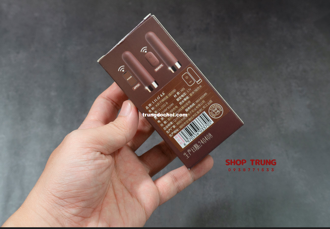 Trứng Rung Tình Yêu Điều Khiển Từ Xa Kích Thích Cực Mạnh
