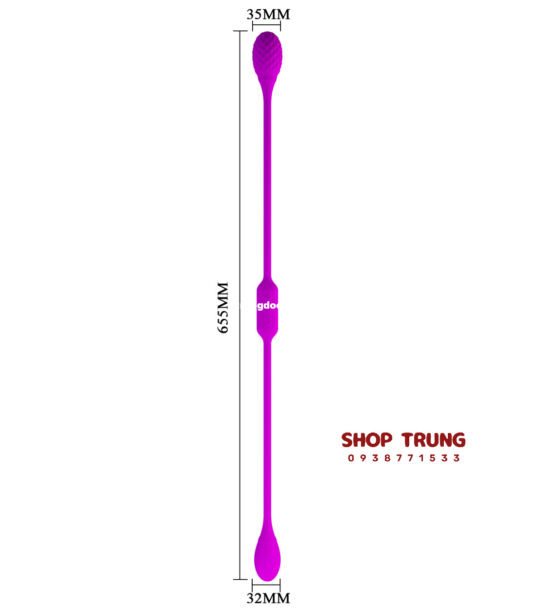 Trứng Rung Pretty Love Hai Đầu Kích Thích Đỉnh Cao Cảm Xúc