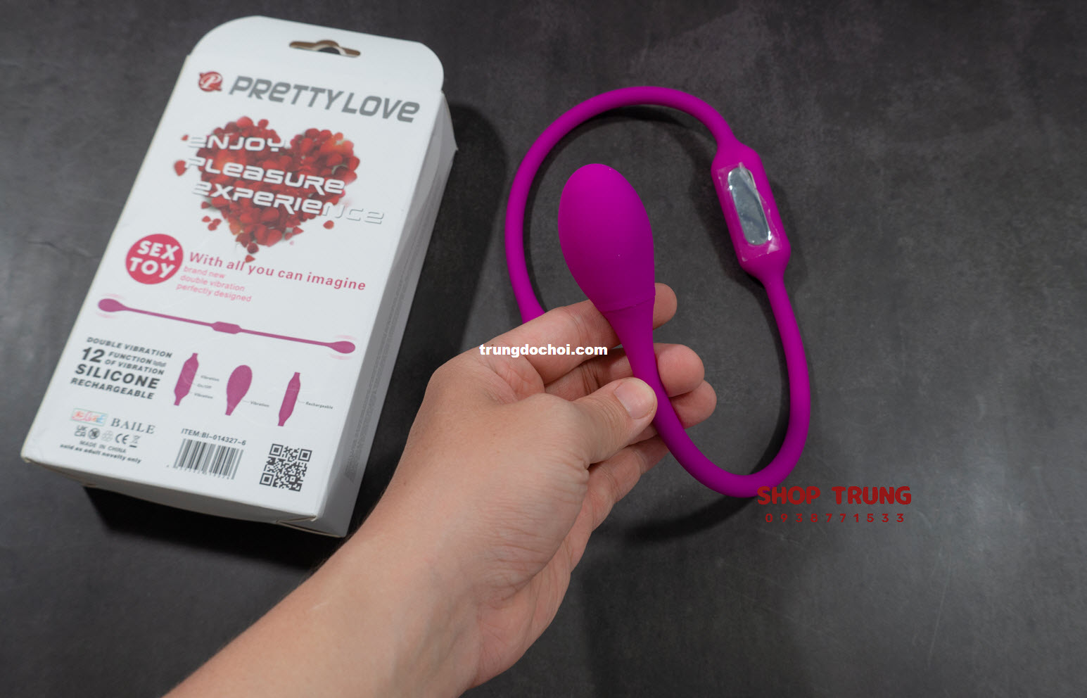 Trứng Rung Pretty Love 2 Đầu Khoái Cảm Đỉnh Cao Mua Ngay