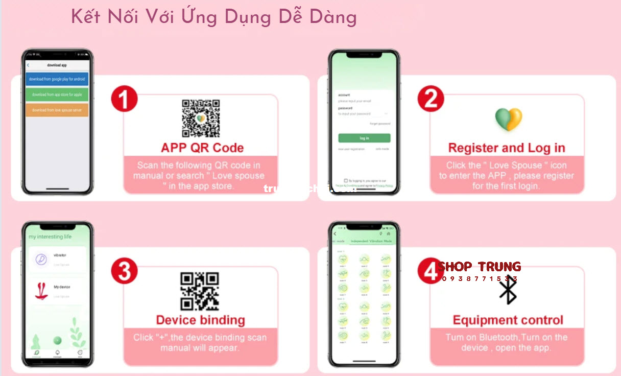 Trứng Rung Điều Khiển App Siêu Sướng Kích Thích Tận Đỉnh Trứng Rung Điều Khiển App Siêu Sướng Kích Thích Tận Đỉnh