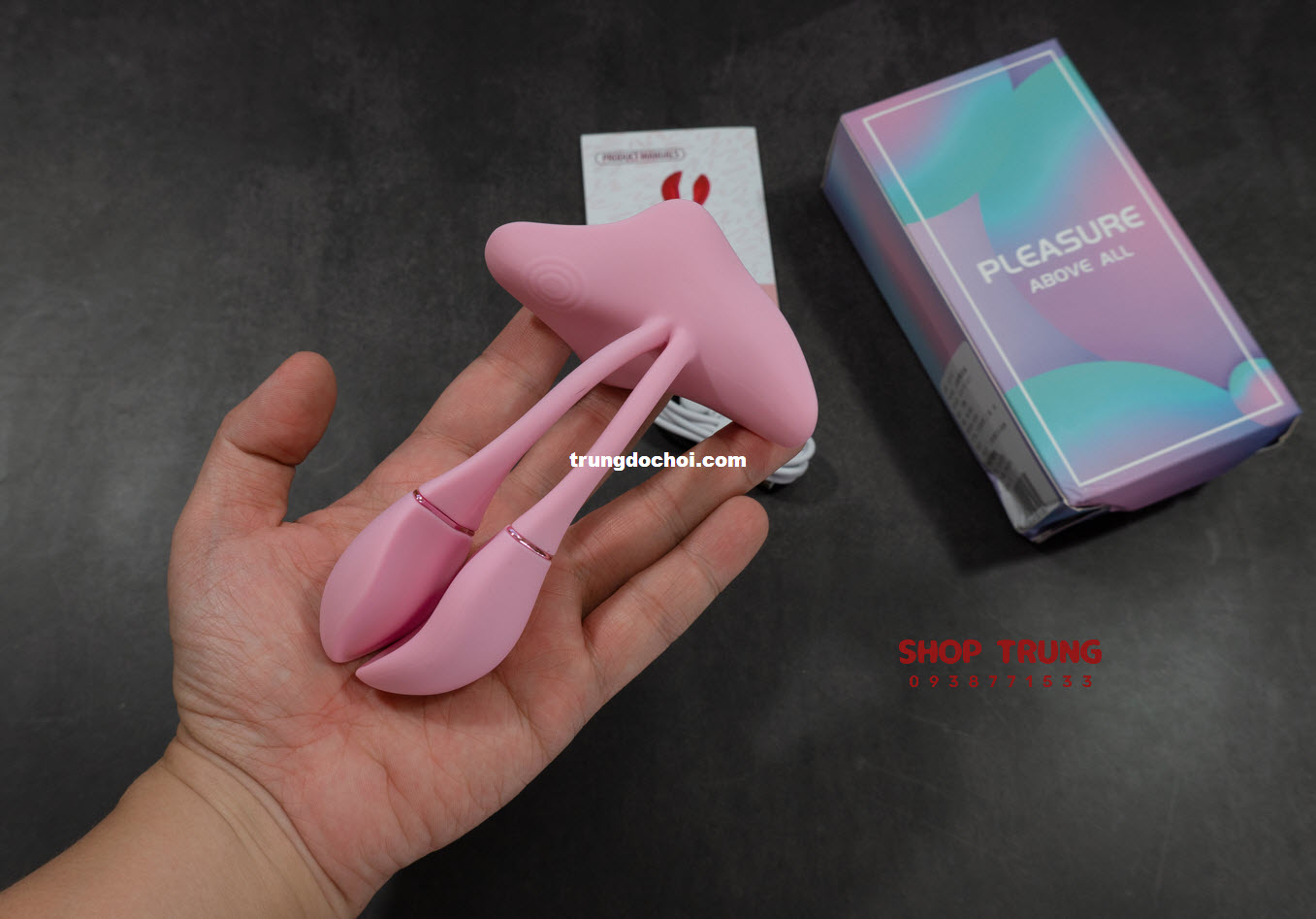 Trứng Rung Tình Yêu Điều Khiển App Kích Thích Mạnh Mẽ