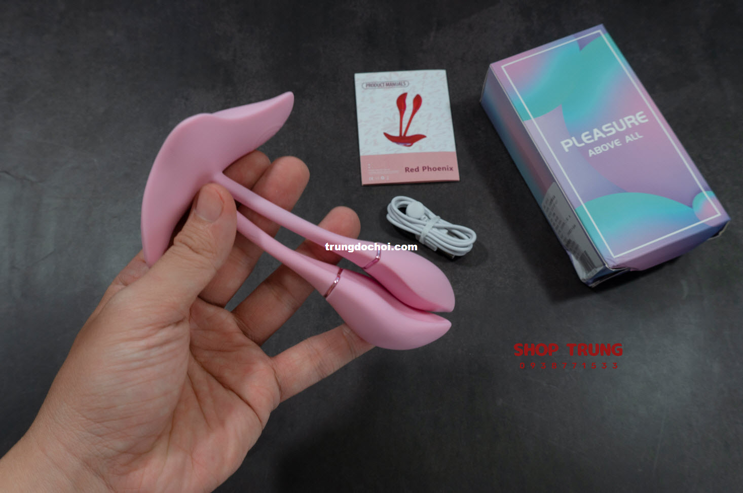 Trứng Rung Tình Yêu Điều Khiển App Kích Thích Mạnh Mẽ