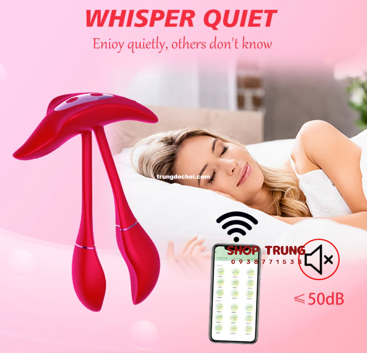 Trứng Rung Điều Khiển App Siêu Sướng Kích Thích Tận Đỉnh Trứng Rung Điều Khiển App Siêu Sướng Kích Thích Tận Đỉnh