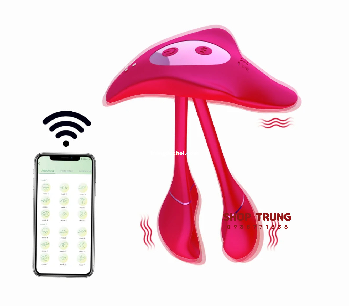 Trứng Rung Điều Khiển App Siêu Sướng Kích Thích Tận Đỉnh Trứng Rung Điều Khiển App Siêu Sướng Kích Thích Tận Đỉnh