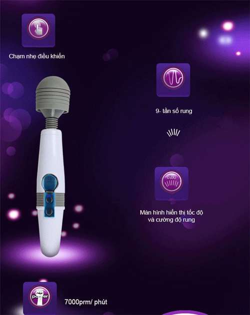  Mua Chày rung Louge siêu khỏe điều chỉnh cảm ứng màn hình LCD loại tốt