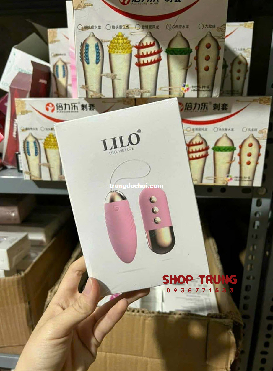 Trứng Rung Lilo Tỏa Nhiệt Kích Thích Cảm Xúc Đêm Nồng Nàn