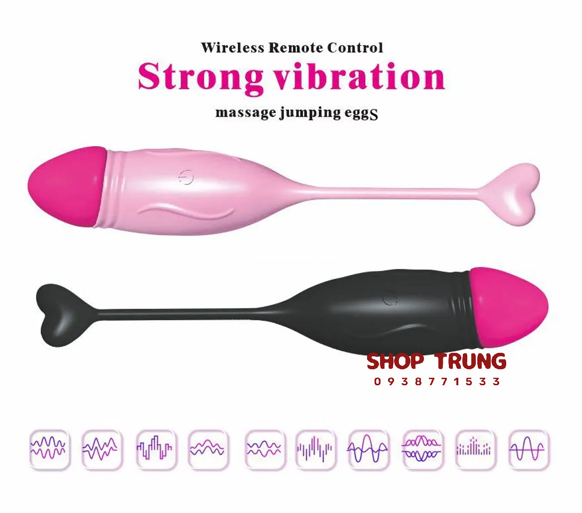 Trứng Rung 10 Chế Độ Kích Thích Cực Khoái Mới Mẻ