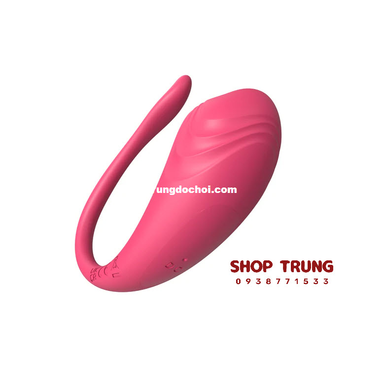 Trứng Rung Little Tadpole điều khiển App kích thích cực đỉnh