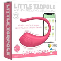Trứng Rung Little Tadpole Điều Khiển App Rung 10 Chế Độ 