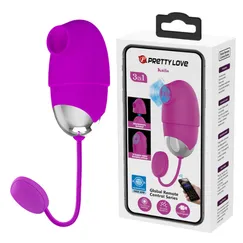 Trứng rung Pretty Love Kalila điều khiển từ xa nhiều chế độ rung USB sạc