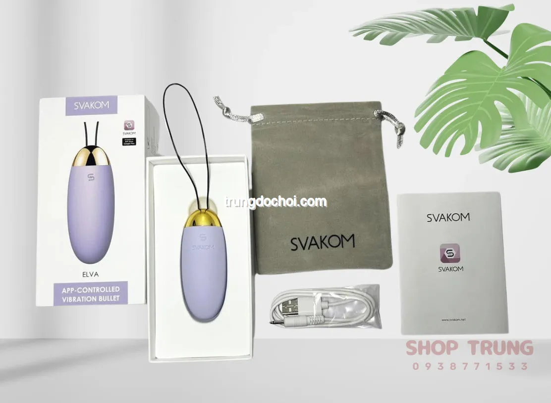 Trứng rung Svakom Elva App điều khiển từ xa trải nghiệm mới