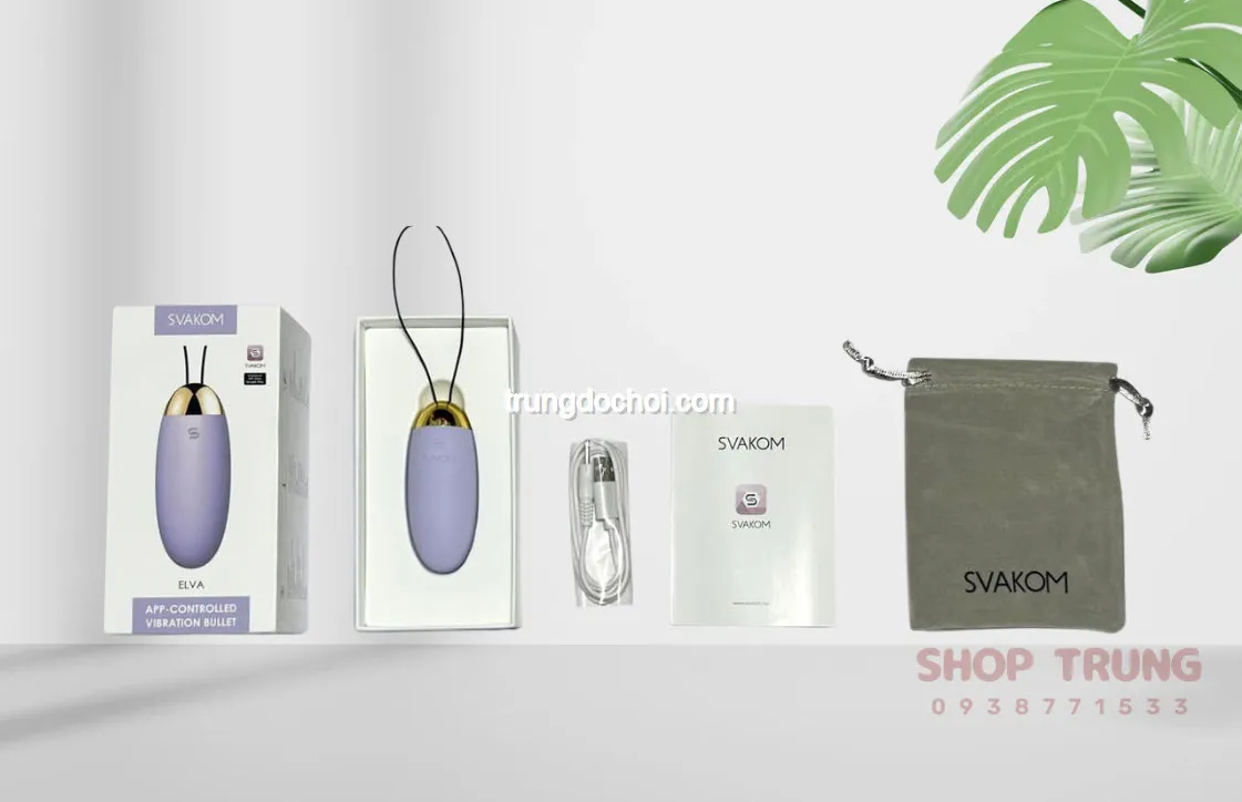 Trứng rung Svakom Elva App điều khiển từ xa trải nghiệm mới