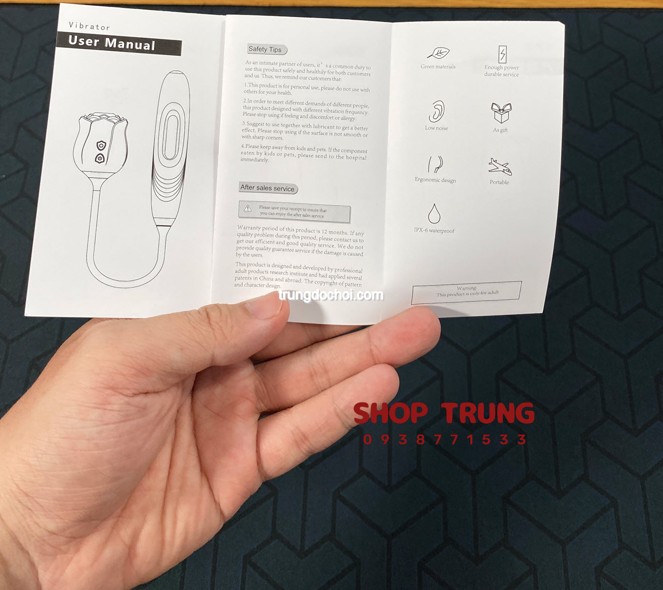 Hoa Hồng Rung Hút Đa Năng Sextoy Kích Thích Tận Đỉnh
